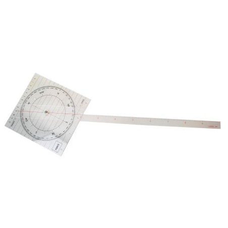 Kurslineal, einarmig Kunststoff 440mm