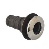 Borddurchbruch Acetal 5/8' mit Edelstahlkappe