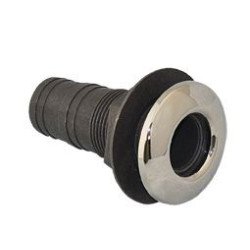 Borddurchbruch Acetal 1 1/4' mit Edelstahlkappe