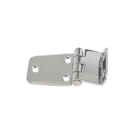 Scharnier, gestanzt, gekröpft A2 48,5/15,5x38,5x2,0mm