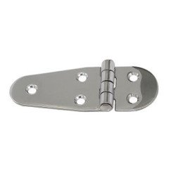 Scharnier, gestanzt, asym. A2 103x38,5x2,0mm