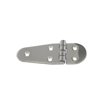 Scharnier, gestanzt, asym. A2 103x38,5x2,0mm