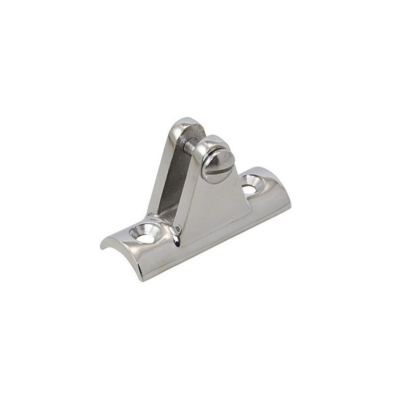 Rohrbeschlag, konkav A4 für Rohr 22-25mm, Schraube 6mm zöllig