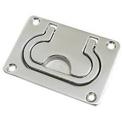 Bodenheber-Einlassgriff A4 77x55mm, ohne Feder
