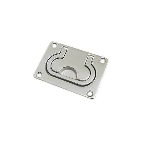 Bodenheber-Einlassgriff A4 77x55mm, ohne Feder
