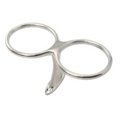 Getränkehalter mit geschl. Ringen, zweifach A4 iD:70mm