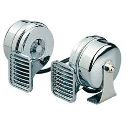 Signalhorn, kompakt verchromt 12V 114dB