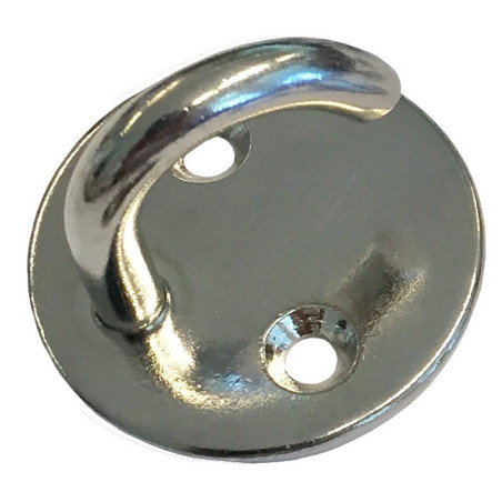 Hakenplatte, rund A4 40mm, Haken 6mm 10St.