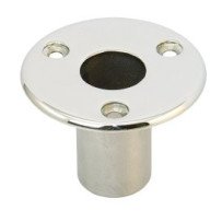 Einbau-Rohrsockel A4 für Rohr 25mm