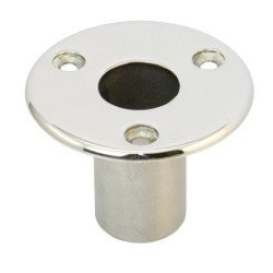 Einbau-Rohrsockel A4 für Rohr 22mm