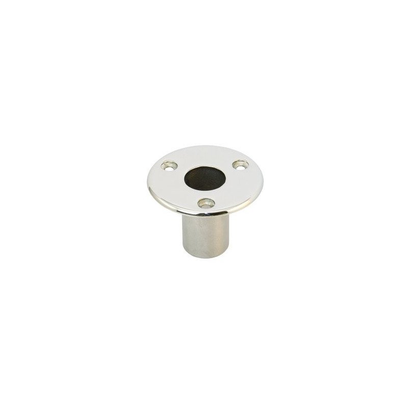 Einbau-Rohrsockel A4 für Rohr 22mm