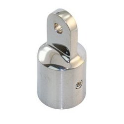 Rohrendkappe A4 für Rohr 30mm, Auge 8,6mm
