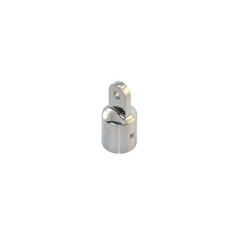 Rohrendkappe A4 für Rohr 30mm, Auge 8,6mm