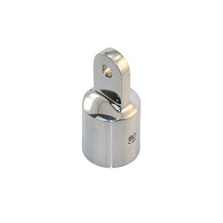 Rohrendkappe A4 für Rohr 30mm, Auge 8,6mm