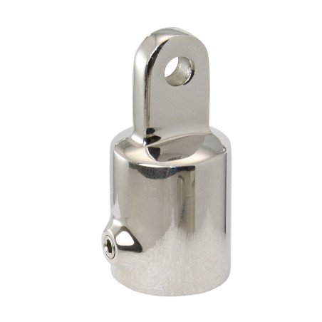 Rohrendkappe verstärkt A4 für Rohr 22mm, Auge 6,6mm
