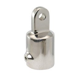 Rohrendkappe verstärkt A4 für Rohr 30mm, Auge 8,6mm