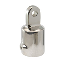 Rohrendkappe verstärkt A4 für Rohr 30mm, Auge 8,6mm