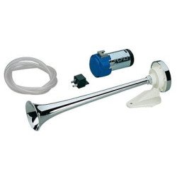 MARCO Signalhorn mit Kompressor Kunststoff/Cr 12V 390mm 114dB