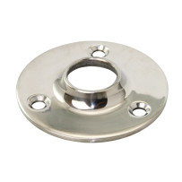 Relingfuß zum Anschweißen 90°, rund A4 für Rohr 25mm