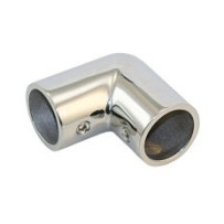 2-Wege Relingeckverbinder A4 für Rohr 22mm