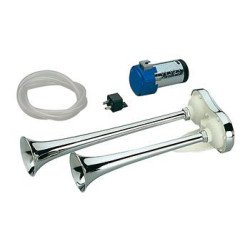 MARCO Doppelhorn mit Kompressor Kunststoff/Cr 12V 390mm 111dB