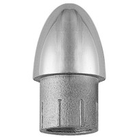 Endstück AISI316 für Rohr 22mm