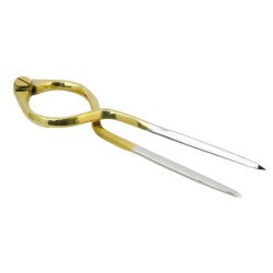 Einhand-Marinezirkel mit Edelstahlspitzen Ms 200mm