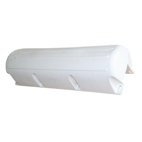 Stegfender/Bumper für C-Profil PVC 885x270mm weiß