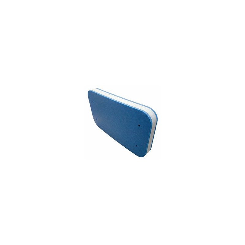 Kissenfender PUR 650x300x70mm blau/weiß