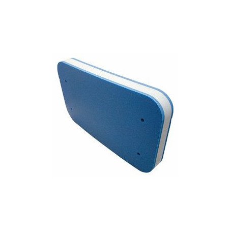 Kissenfender PUR 650x300x70mm blau/weiß