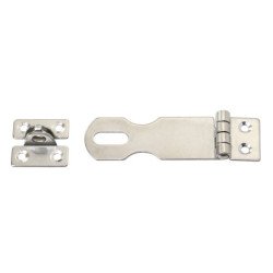 Überfallscharnier mit Augplatte A4 78+21x31mm