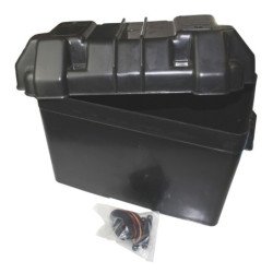 Batteriekasten mit Zurrgurt 285x205x205mm