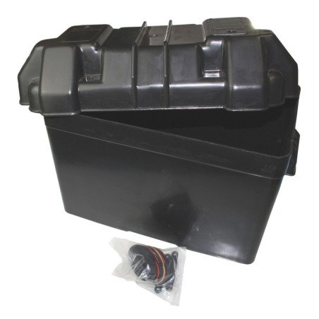 Batteriekasten mit Zurrgurt 285x205x205mm