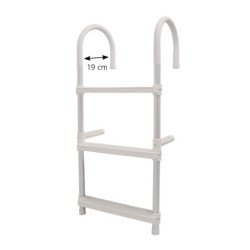 Badeleiter Alu/PP 4-stufig