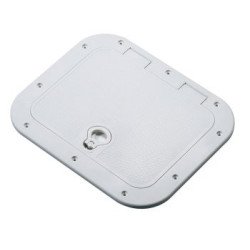 Inspektionsluke mit Verriegelung ASA 377x277mm weiß