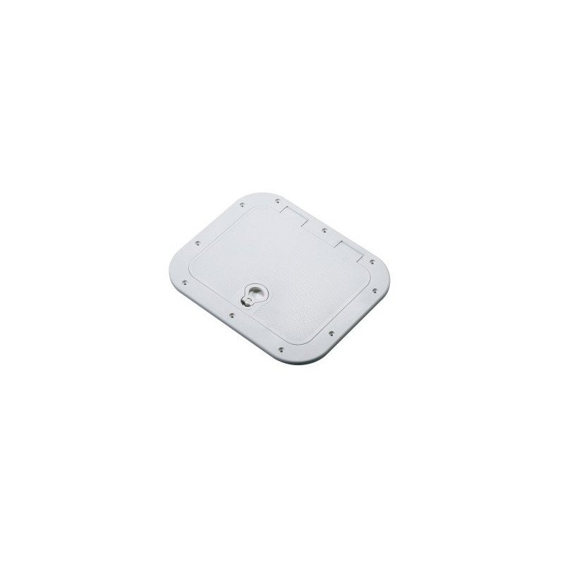 Inspektionsluke mit Verriegelung ASA 377x277mm weiß