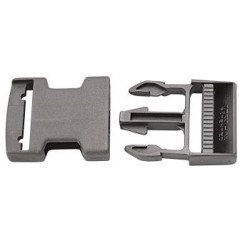 Steckschnalle Nylon für Gurt 40mm schwarz 10St.
