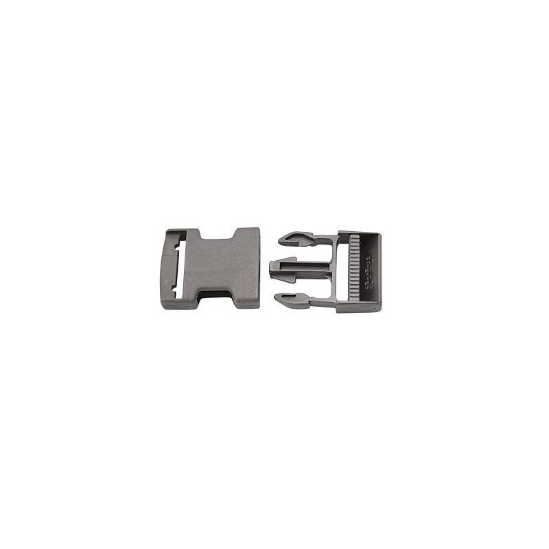Steckschnalle Nylon für Gurt 40mm schwarz 10St.