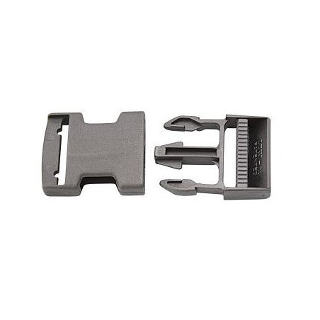 Steckschnalle Nylon für Gurt 40mm schwarz 10St.