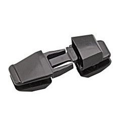 Mini-Steckschnalle Nylon für Gurt 20mm schwarz 10St.