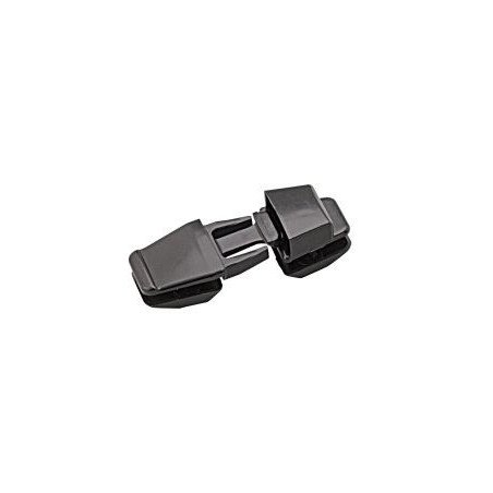Mini-Steckschnalle Nylon für Gurt 20mm schwarz 10St.