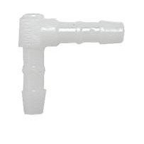 Schlauchverbinder 90° POM 10mm weiß 5St.