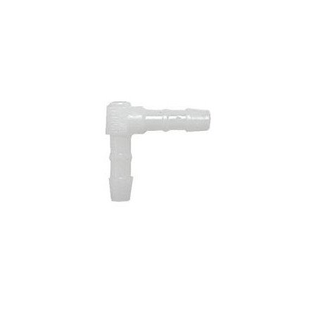 Schlauchverbinder 90° POM 19mm weiß 5St.