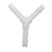 Schlauchverbinder Y-Stück POM 10mm weiß 5St.