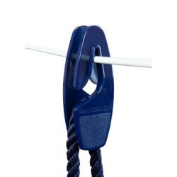 FASTFENDER Fenderhaken Sail PA für Seil 6-10mm, Draht 8mm blau 2St.