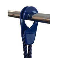 FASTFENDER Fenderhaken 25 PA für Seil 6-10mm, Rohr 25mm blau 2St.