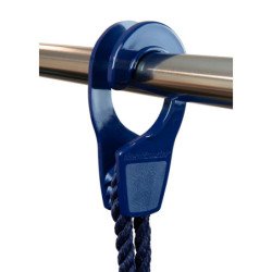 FASTFENDER Fenderhaken 32 PA für Seil 6-10mm, Rohr 32mm blau 2St.
