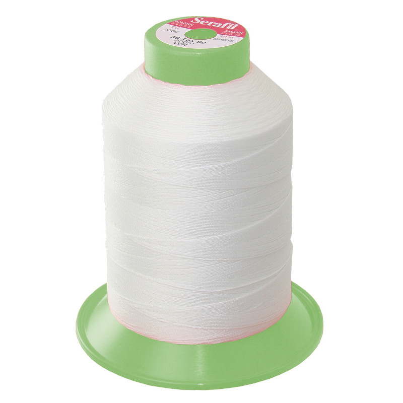 AMANN Nähgarn Serafil WRe PES Nr.20 Tex135 naturfarben 600m