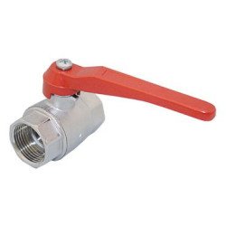 Kugelhahn, 2-Wege MsNi Gewinde 1/4'