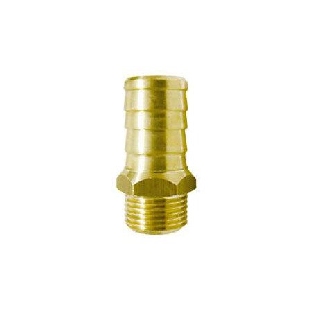 Schlauchtülle mit Außengew. ohne Flansch Ms 3/8' für Schlauch 13mm